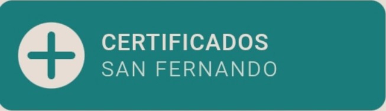 Logotipo de Certificados San Fernando